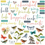 49 and Market Birdsong Chipboard Mixed Set bsk-29536 product image
