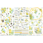 49 and Market Botanical Buzz Collection 6 x12 Rub-on Transfers dbb-32383 product image