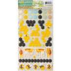 49 and Market Botanical Buzz Collection Puffy Stickers dbb-32437