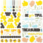 49 and Market Botanical Buzz Collection Puffy Stickers dbb-32437 product image 2