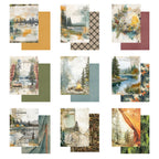 49 and Market Campfire Memories 6 x 8 inch Paper Pack dcm-37296 all paper images