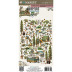 49 and Market Campfire Memories Laser Cut Camping Elements dcm-37449