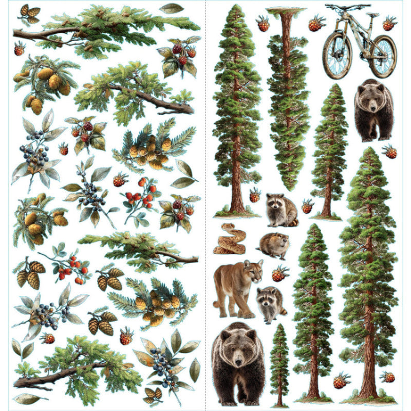 49 and Market Campfire Memories Laser Cut Camping Elements dcm-37449 product image 1