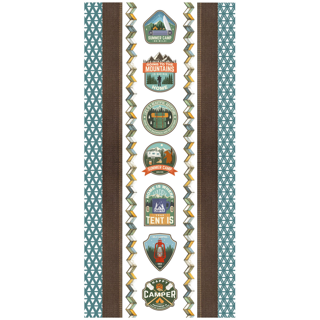 49 and Market Campfire Memories Washi Sheets dcm-37470 product image 