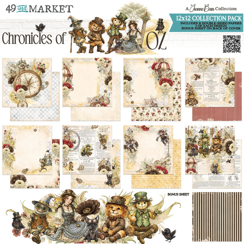 49 and Market Chronicles of Oz 12 x 12 inch Paper Pack jco-38279
