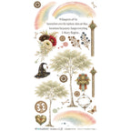 49 and Market Chronicles of Oz  6 x 12 inch Blendable Rub-on Transfer Sheets jco-38439 contents inside package