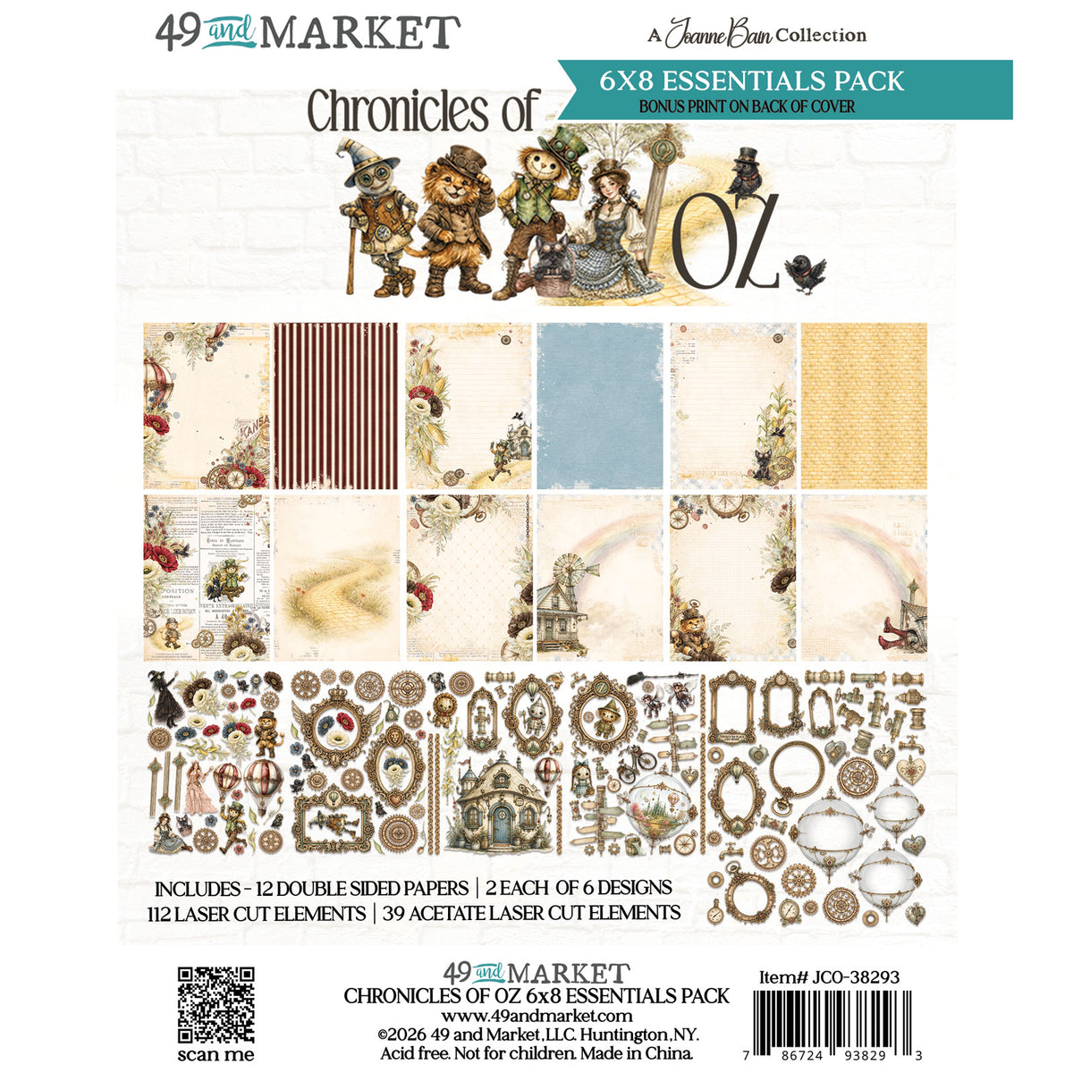 49 and Market Chronicles of Oz 6 x 8 inch Essentials Pack jco-38293