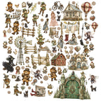 49 and Market Chronicles of Oz Laser Cut Elements jco-38446 contents inside package