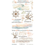 49 and Market Coastal Soul 6 x12 inch Blendable Rub-on Transfers jcs-36947 page 1 contents