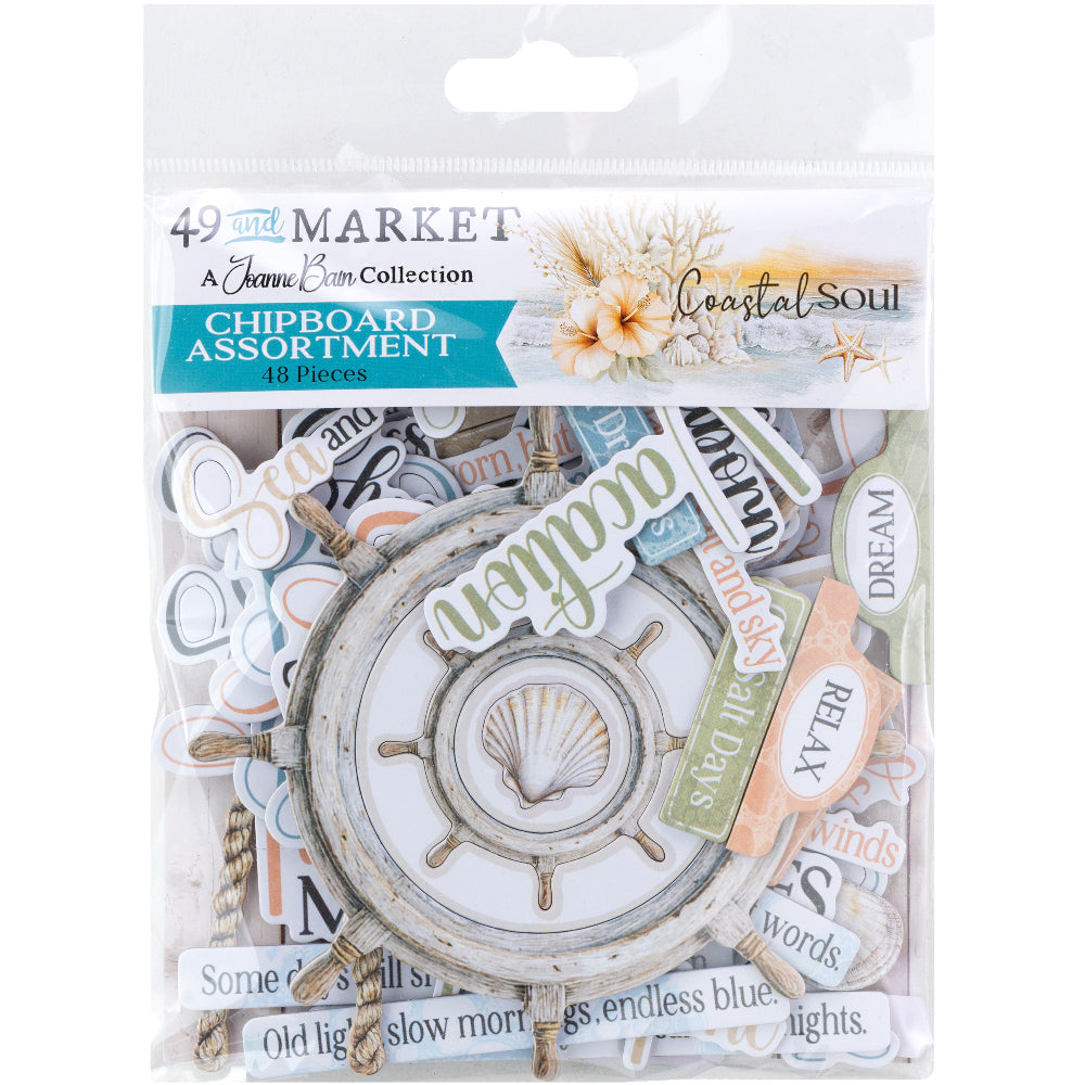 49 and Market Coastal Soul Chipboard jsc-36992