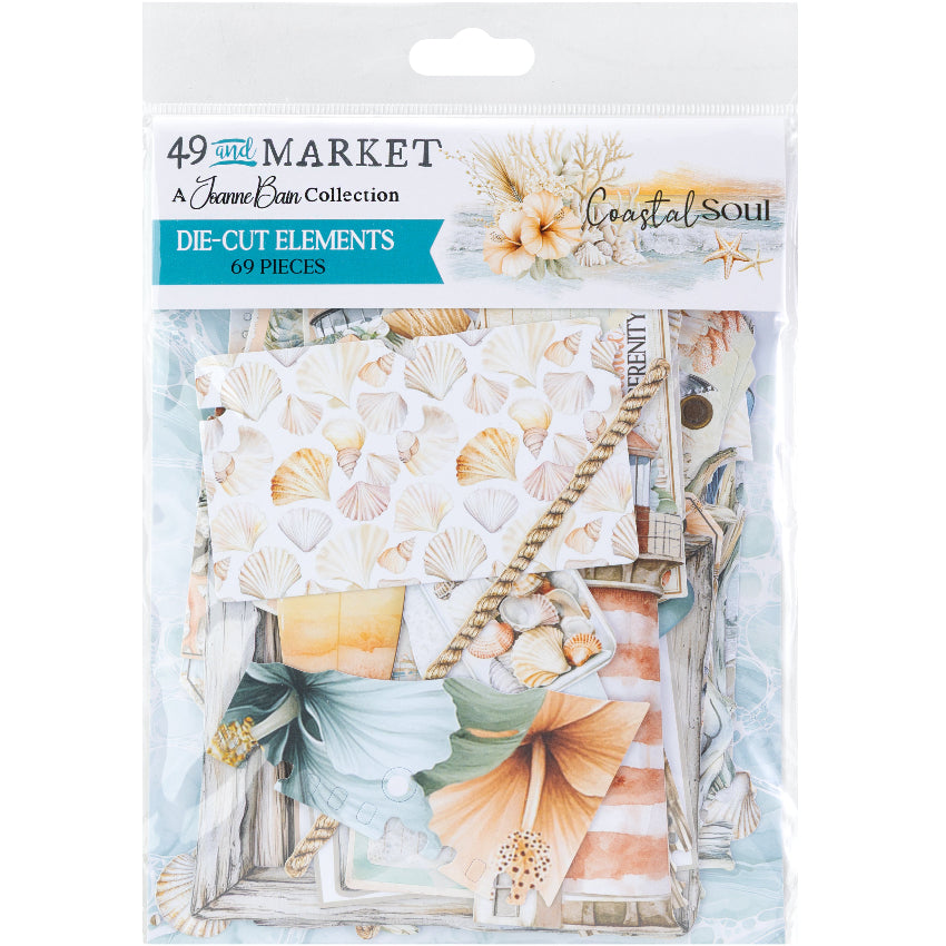 49 and Market Coastal Soul Die-Cut Elements jcs-36978