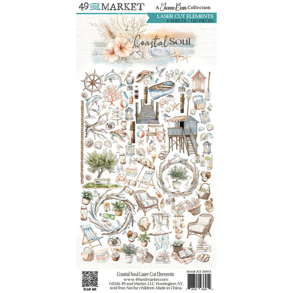 49 and Market Coastal Soul Laser Cut Elements jcs-36954