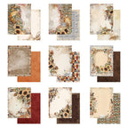 49 and Market Country Heart Cafe 6 x 8 inch Paper Pack jch-36237 all paper images