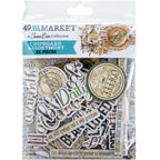 49 and Market Country Heart Cafe Chipboard Assortment jch-36411