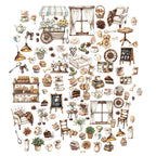 49 and Market Country Heart Cafe Laser Cut Elements jch-36374 contents inside package