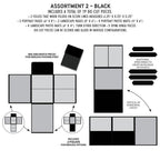 49 and Market Create-An-Album Foundation Inserts Assortment 2 Black caa-32840 image 1