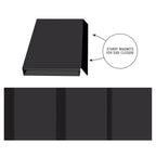 49 and Market Create-An-Album Triple Flip Album Base Black caa-32864 image 2