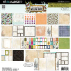 49 and Market Curiosities in Willow Grove 12 x 12 Starters Paper Pack vbwg-33441
