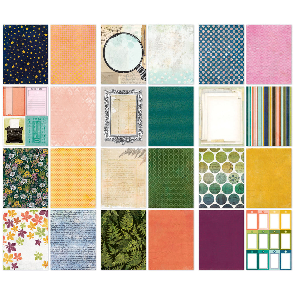 49 and Market Curiosities in Willow Grove 6x8 Paper Pack vbwg-33472 details