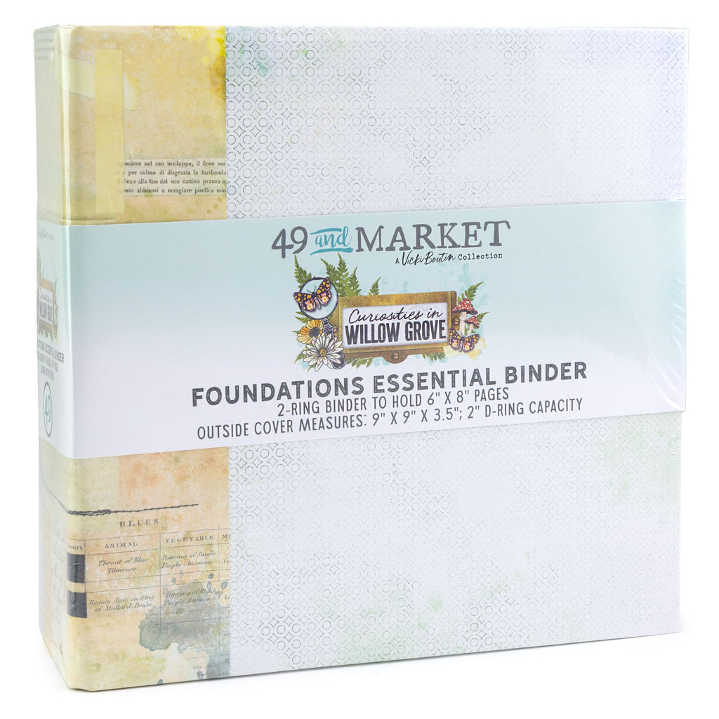 49 and Market Curiosities in Willow Grove Binder Album Kit vbwg-33724