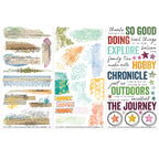 49 and Market Curiosities in Willow Grove Blendable Rub-on Transfers vbwg-33649 art