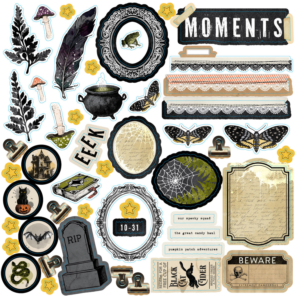 49 and Market Curiosities in Willow Grove Halloween Assortment vbwg-33731 moments