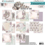 49 and Market Echoes of Time 12 x 12 inch Paper Pack jet-33236