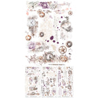 49 and Market Echoes of Time 6 x 12 inch Rub-on Transfers jet-33380 image 1