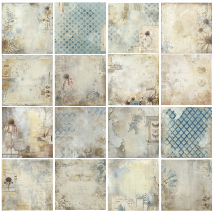 49 and Market Faded Memory Lane 12 x 12 inch Paper Pack fml-35506 product image 1