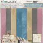 49 and Market Faded Memory Lane Solids 12 x 12  Paper Pack fml-35513