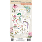 49 and Market From the Garden Rub On Transfer Set ftg-35438