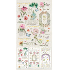 49 and Market From the Garden Rub On Transfer Set ftg-35438 product image 1