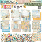 49 and Market Glimmer and Glee 12 x12 inch Paper Pack dgg-35964