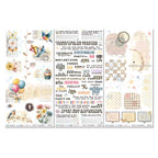 49 and Market Glimmer and Glee 6 x12 inch Blendable Rub-on Transfer Sheets dgg-36114 image 2