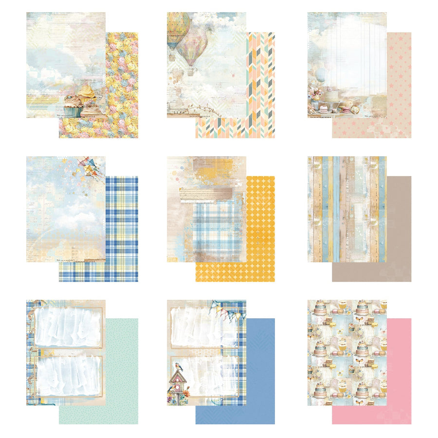 49 and Market Glimmer and Glee 6 x 8 inch Paper Pack dgg-35988 image 1