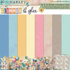 49 and Market Glimmer and Glee Solids 12 x12 inch Paper Pack dgg-35971