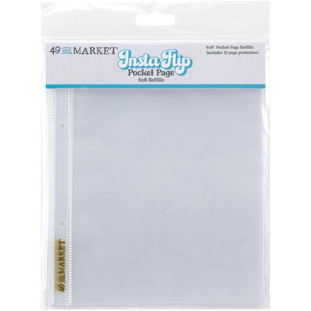 49 and Market InstaFlip Pocket Page 6x8 inch Refills ifp-29192