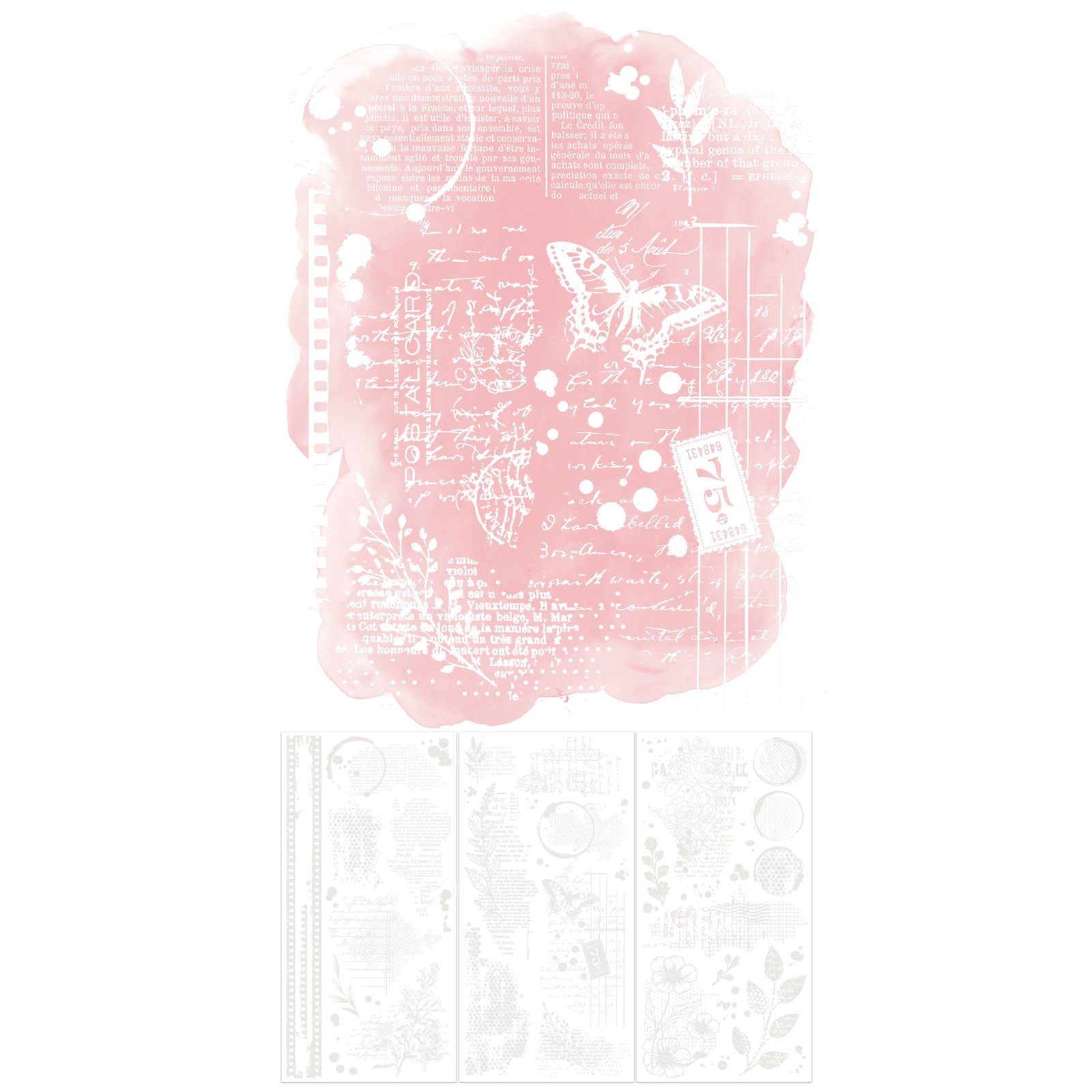 49 and Market Irresistible Artful Layers Rub-on Transfers vbi-34264 image 1