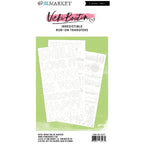 49 and Market Irresistible Artful Words Rub-on Transfers vbi-34271