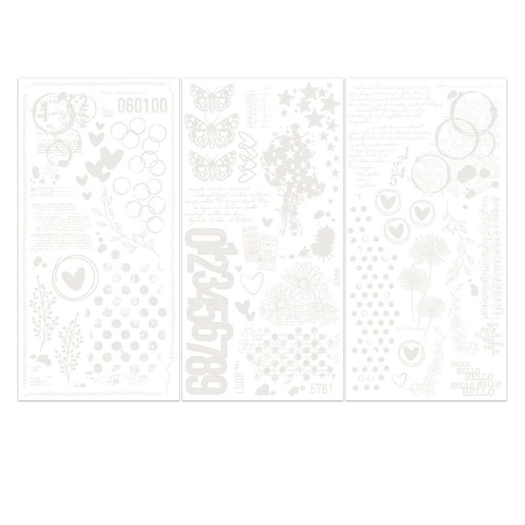 49 and Market Irresistible Curiosities Rub-on Transfers by Vicki Boutin vbi-33755 image 2
