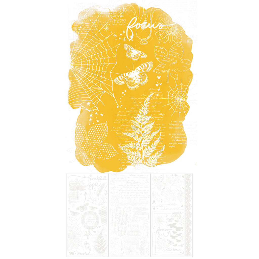 49 and Market Irresistible Focus Rub-on Transfers by Vicki Boutin vib-33762 image 1