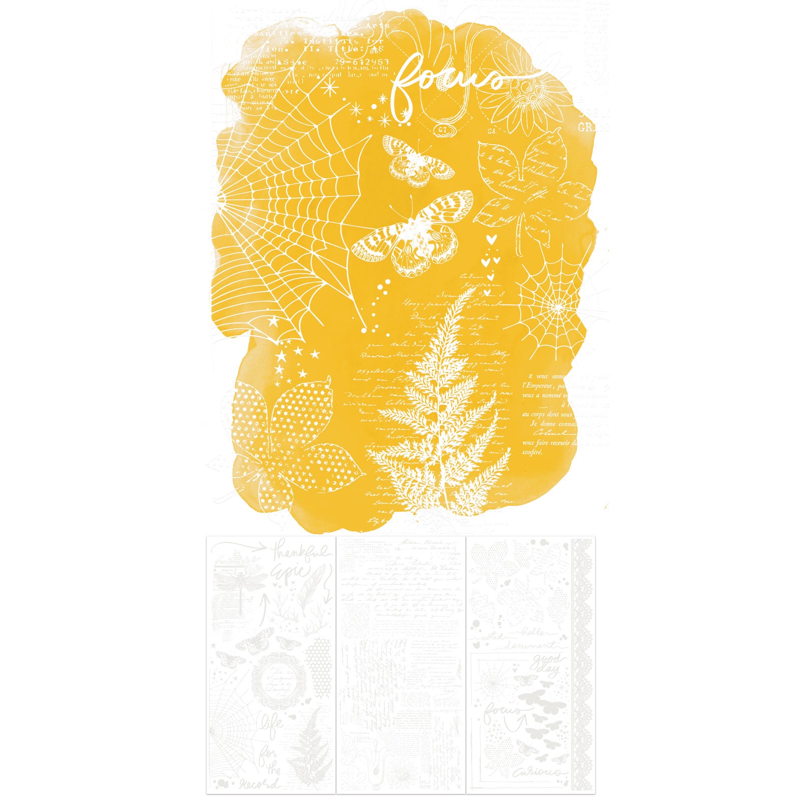 49 and Market Irresistible Focus Rub-on Transfers by Vicki Boutin vib-33762 image 1