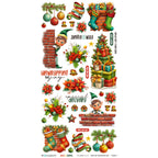 49 and Market Jolly Jingles 6 x 12 inch Blendable Rub-on Transfer Sheets djj-38194 contents inside package
