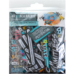 49 and Market Level Up Chipboard Set dlu-36657