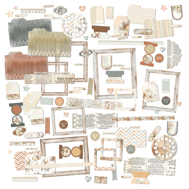 49 and Market Little Dreamer Little Celebration Die Cut Elements jdc-31768 product images