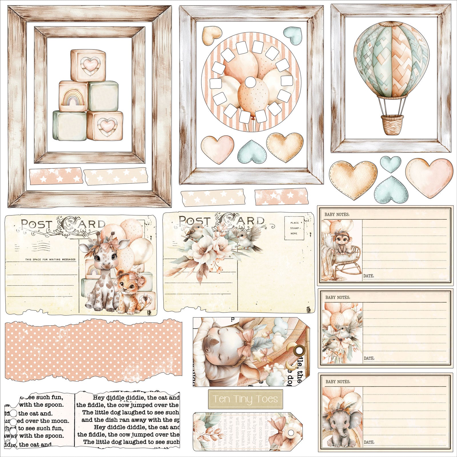 49 and Market Little Dreamers Sugar All-in-One-Kit lds-35261 image 3