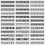 49 and Market Mister Alphabet Rub On Transfers aro-29178 product image