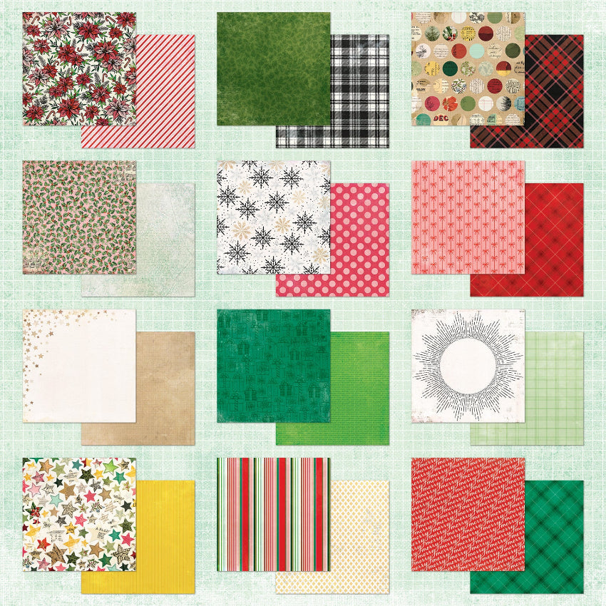 49 and Market Mistletoe and Memories 12x12 inch Paper Pad vbm-32482 product image