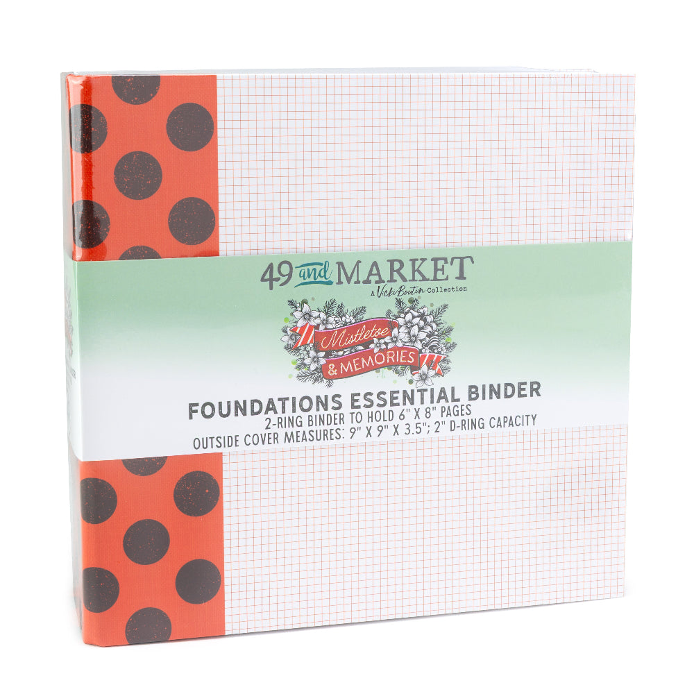 49 and Market Mistletoe and Memories Binder Album Kit vbm-32765