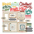 49 and Market Mistletoe and Memories Chipboard Basics Ephemera vbm-32758 product image